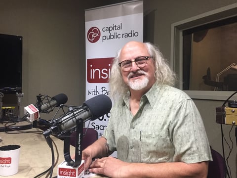 True crime author David Kulczyk in the Insight studio